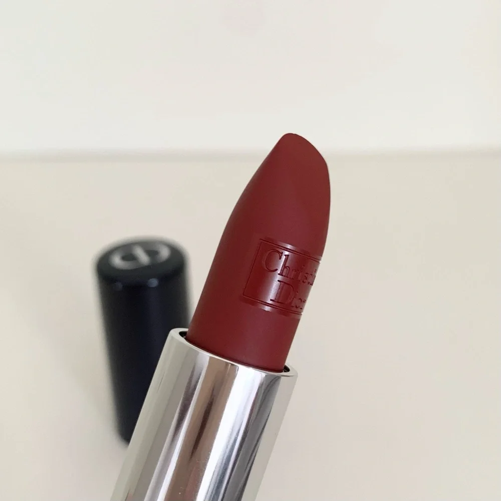 NWOT Rouge Dior matte red lipstick full size 858